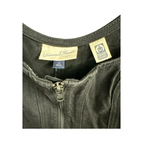 Women's Denim Tailored Corset
Midi Dress - Picture 7 of 8